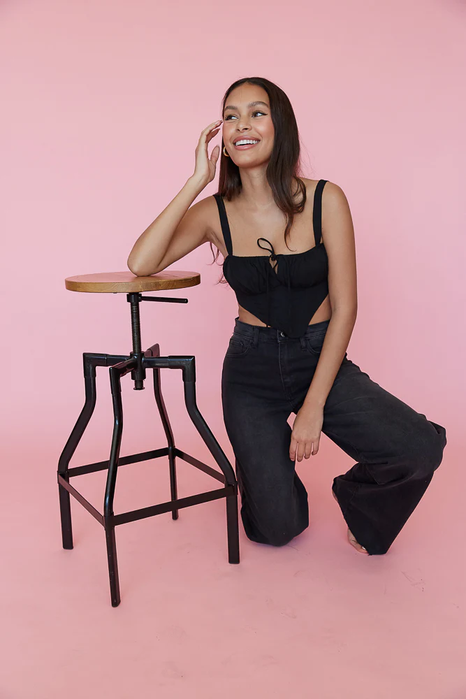 Daphne Corset Crop Top