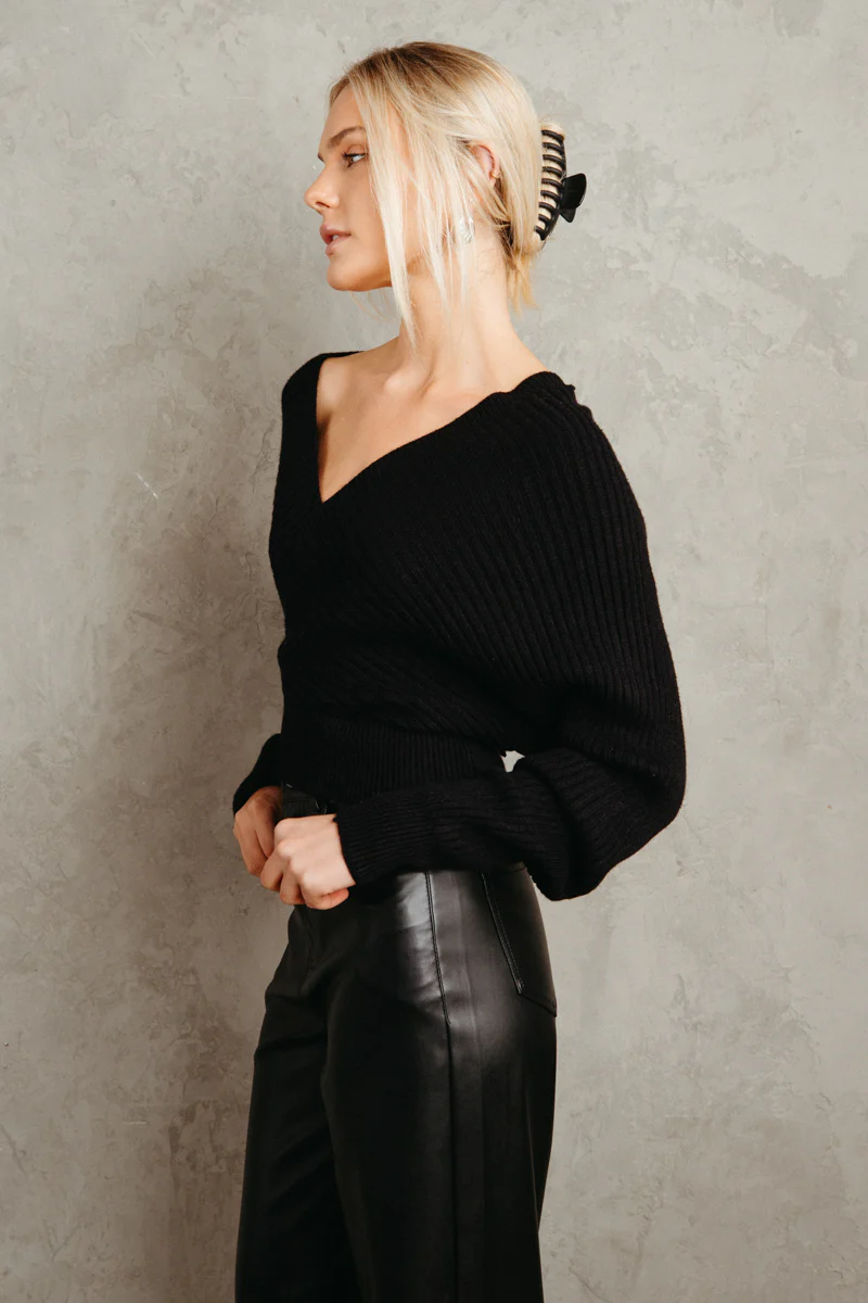 Charmaine Open Back Sweater