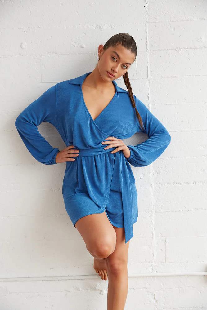 Luna Wrap Mini Dress