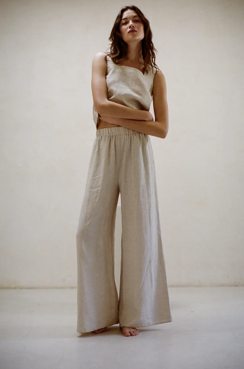Cove Linen Wide Leg Pants