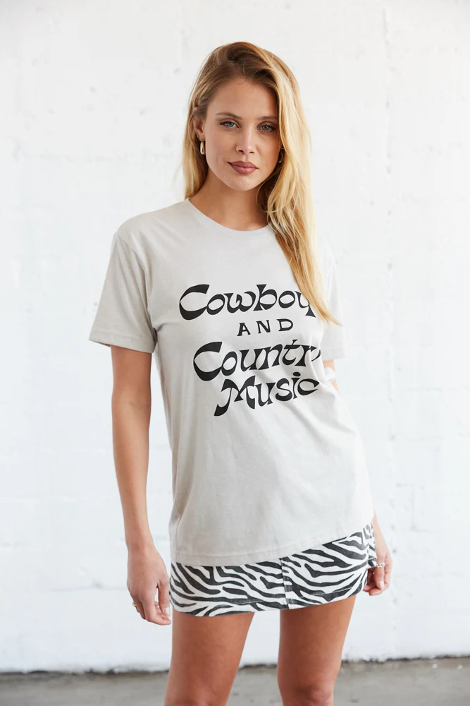Cowboys and Country Music Tee
