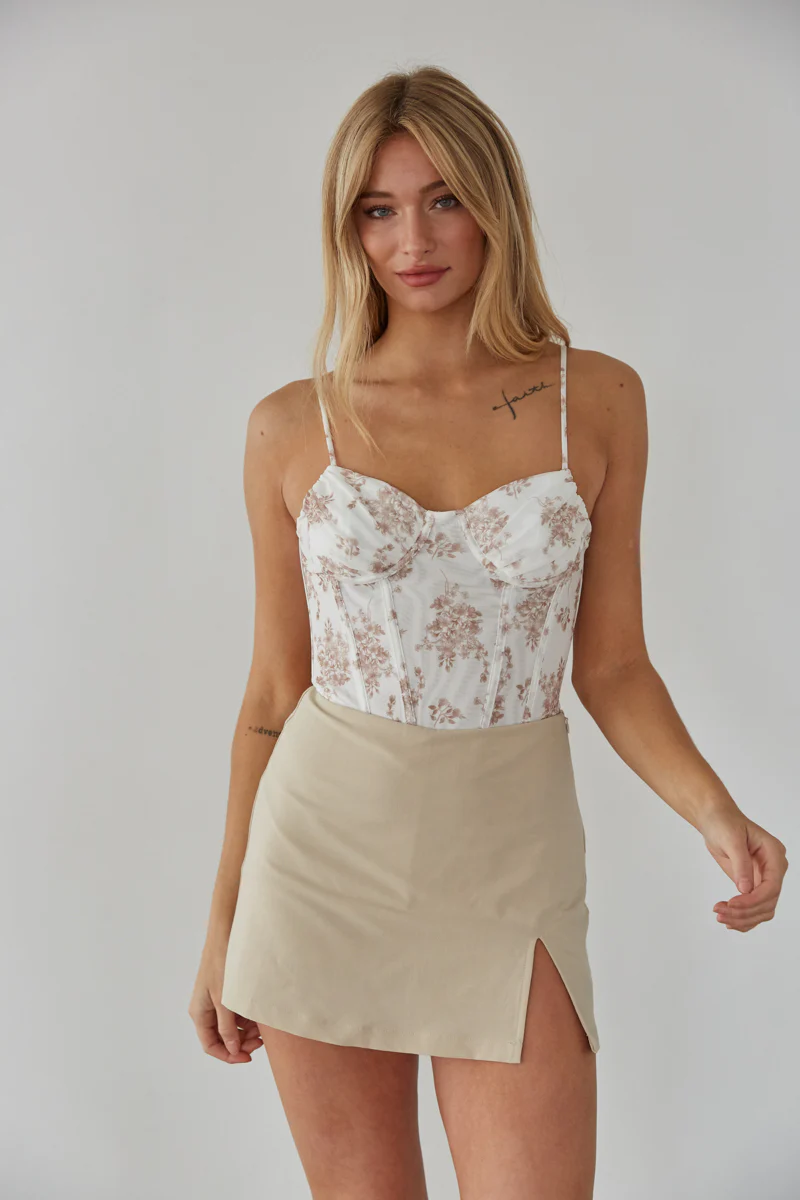 Riley High-Rise Mini Skort