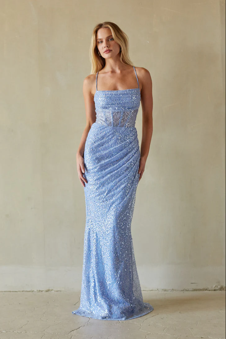 Luminia Sequin Maxi Dress