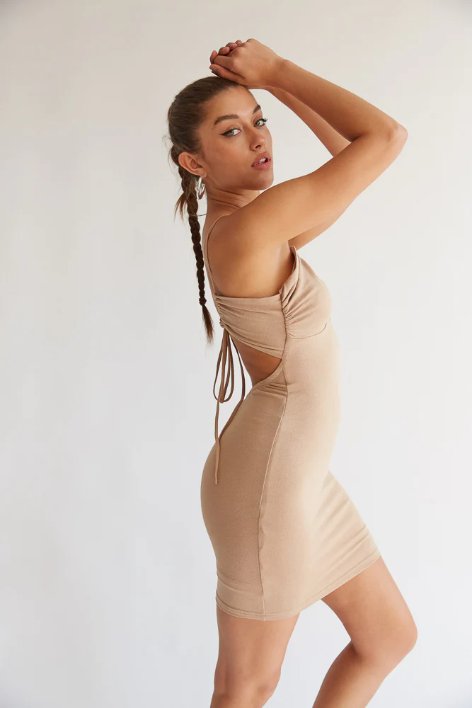 Isadora Halter Mini Dress