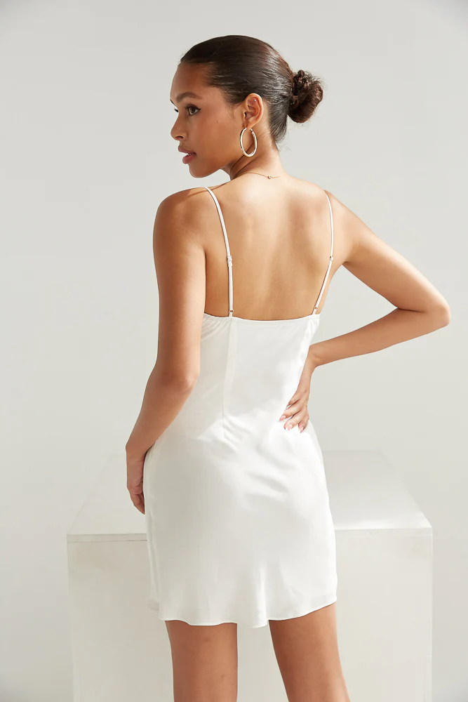 Maude Ruched Mini Dress