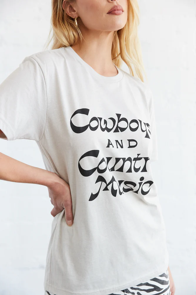 Cowboys and Country Music Tee