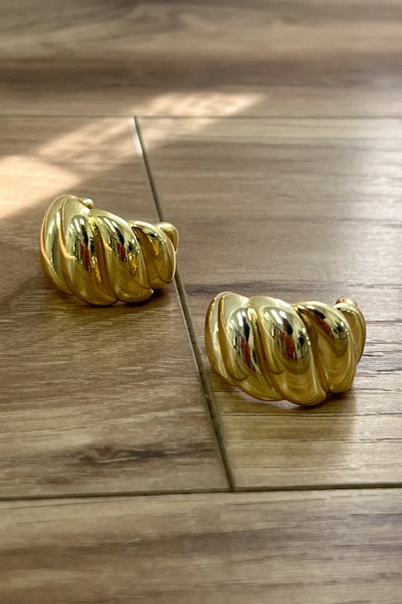 Ella Chunky Hoop Earrings