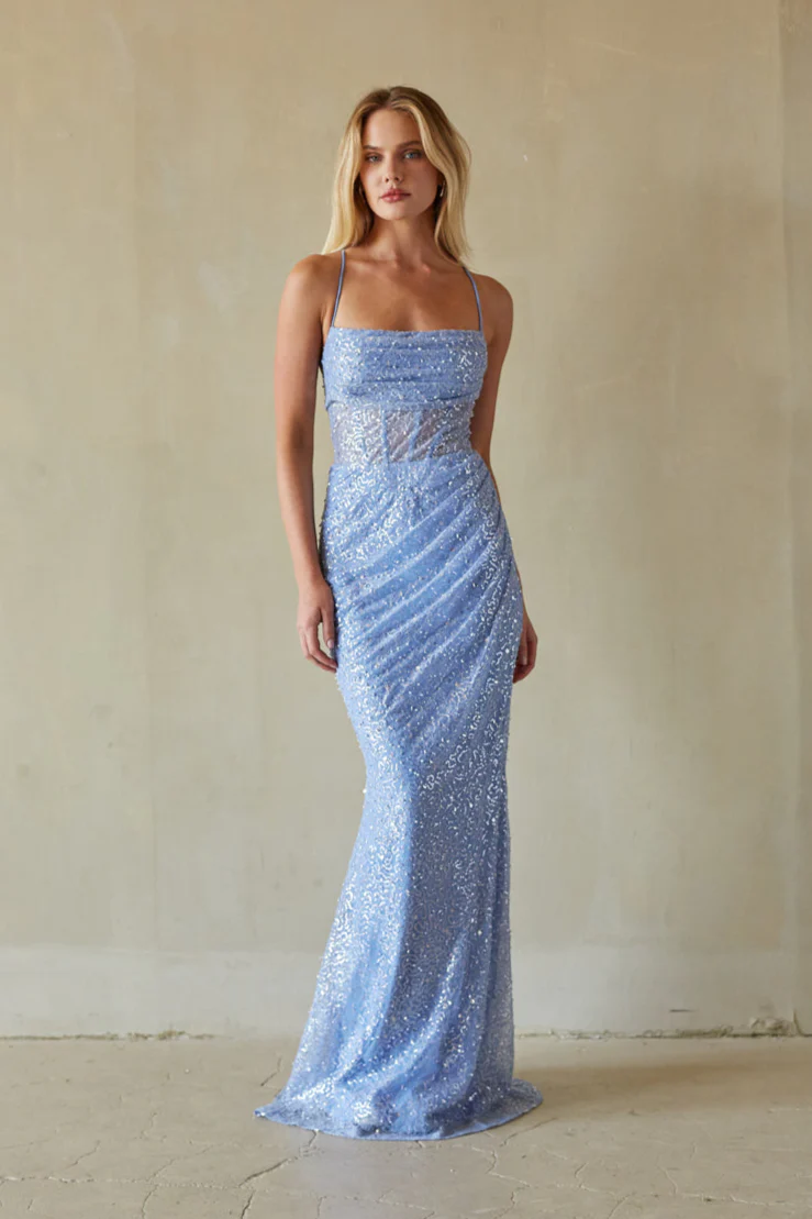 Luminia Sequin Maxi Dress
