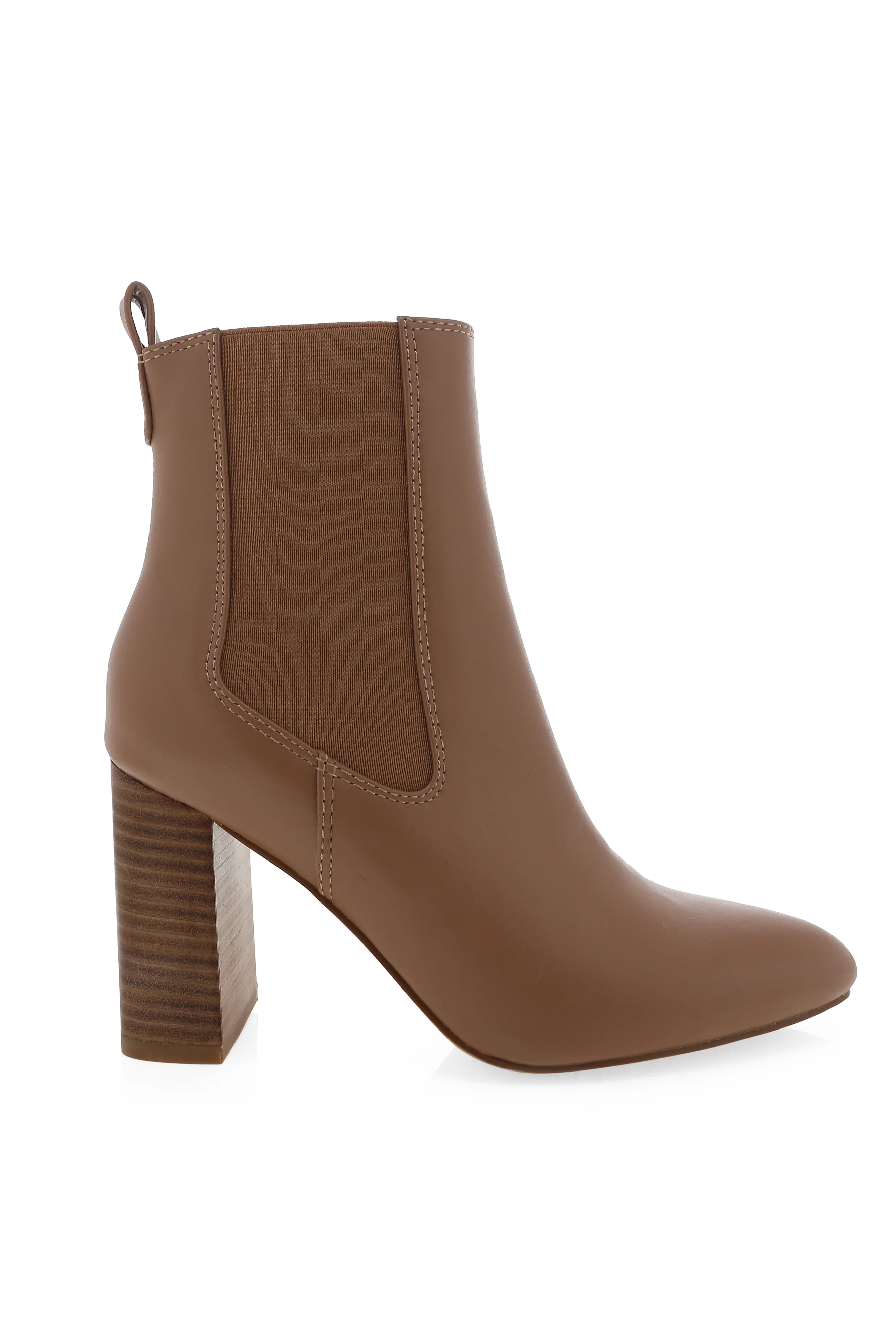 Quillan Ankle Bootie in Hazelnut