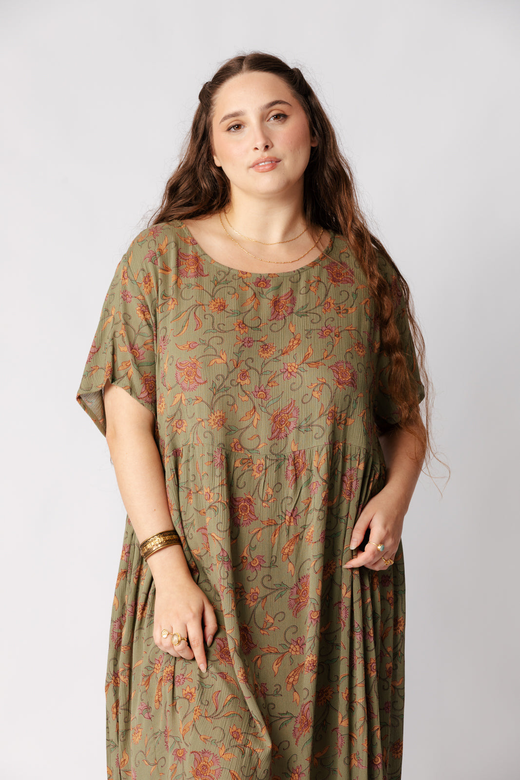 Scattered Flower Dress