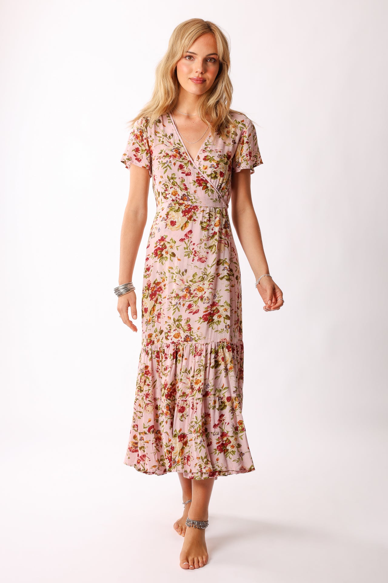 Romantic Wrap Dress