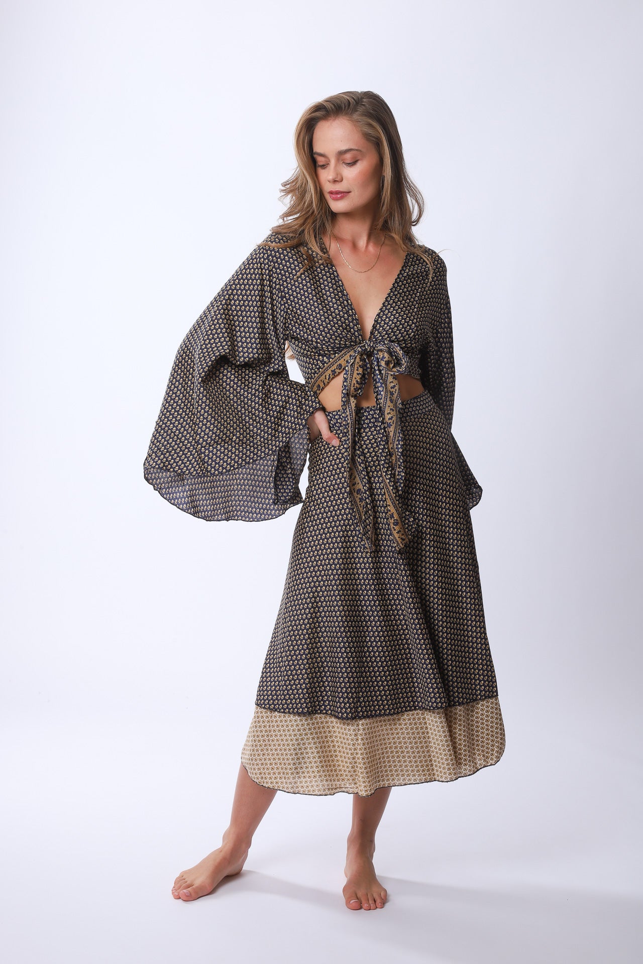 Midi Sunday Monday Skirt