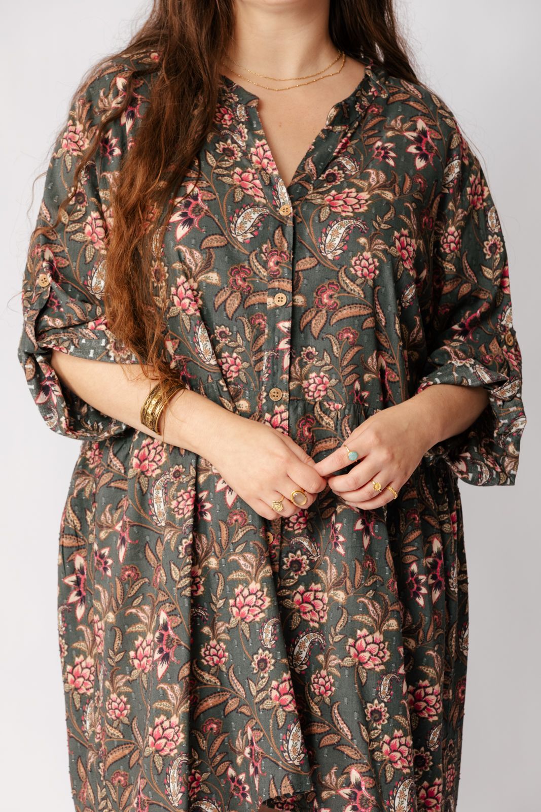Cadence Shirt Dress
