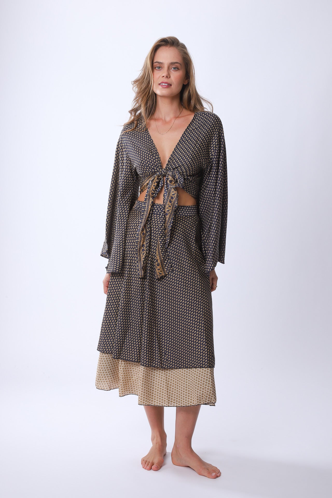 Midi Sunday Monday Skirt