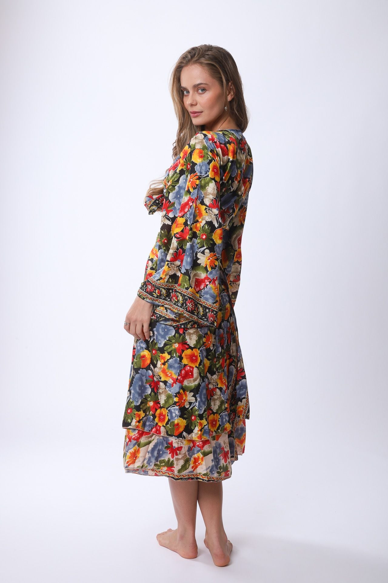 Midi Sunday Monday Wrap Skirt