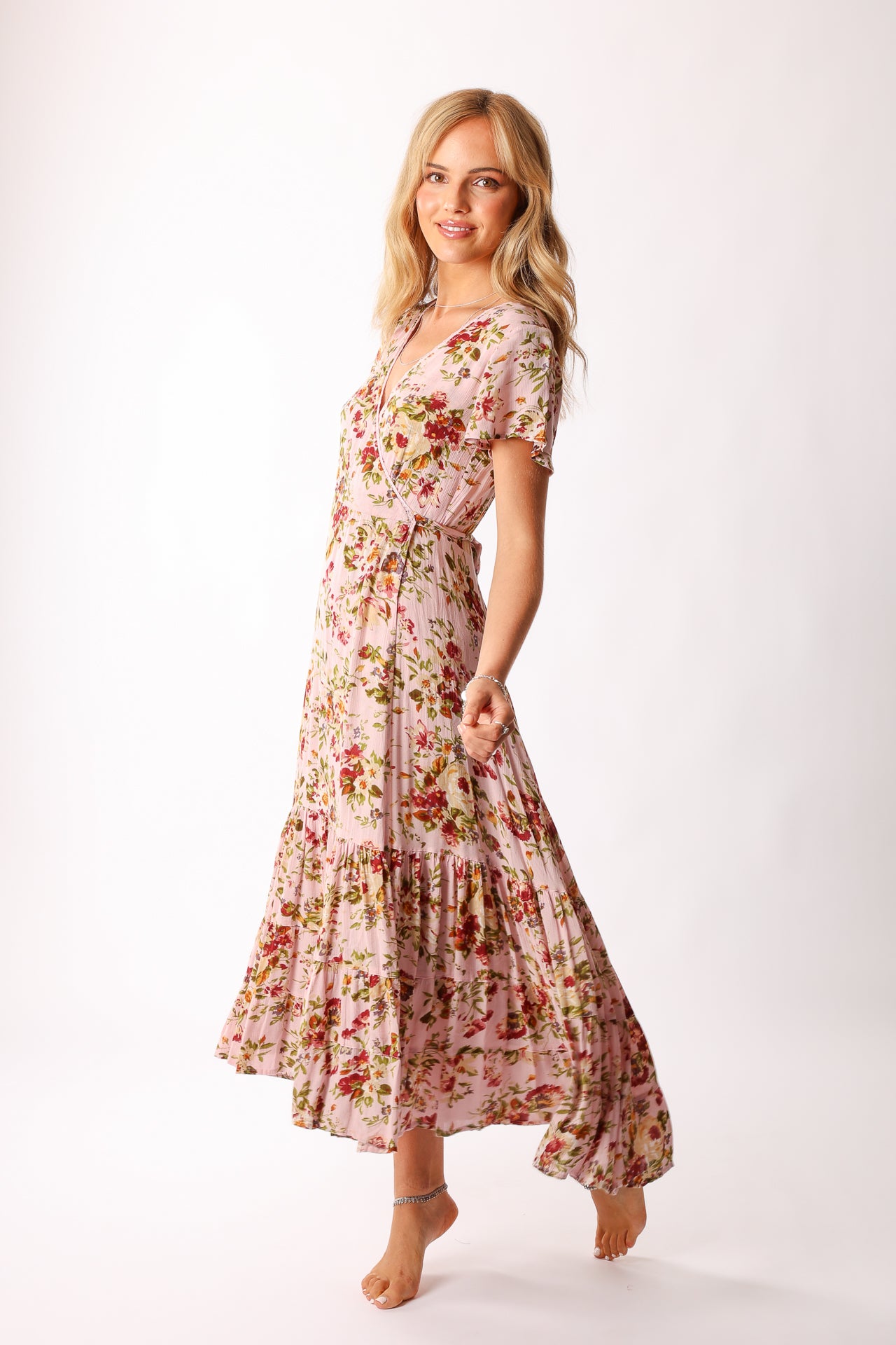 Romantic Wrap Dress