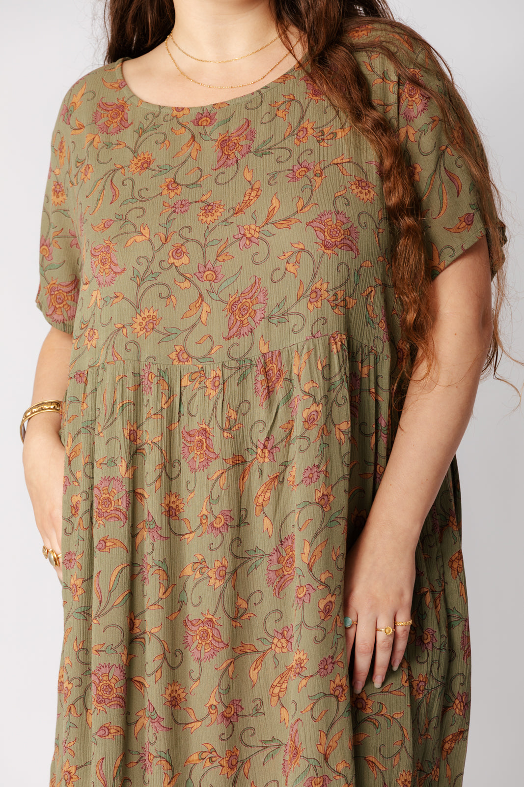 Scattered Flower Dress