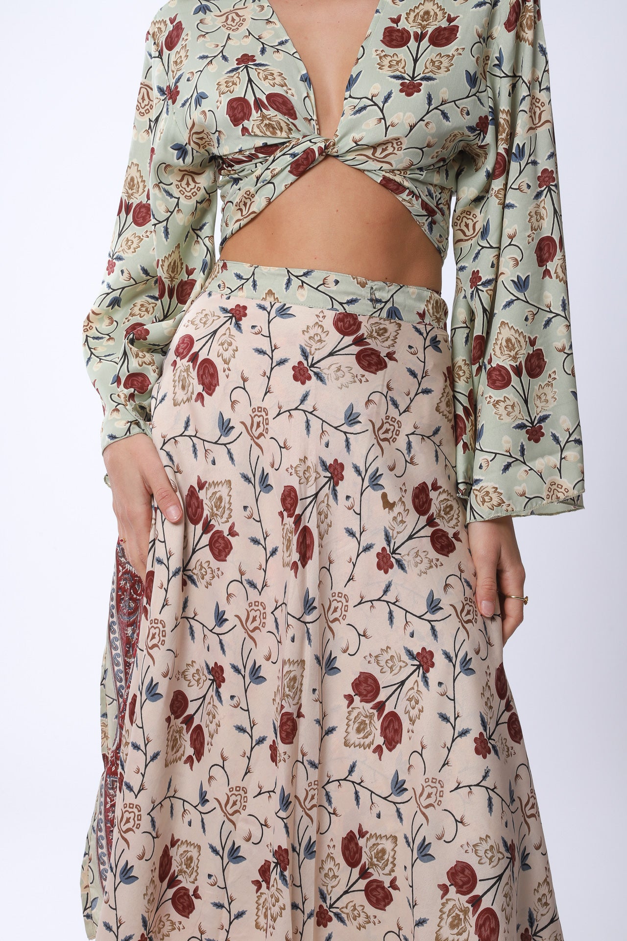 Midi Sunday Monday Wrap Skirt