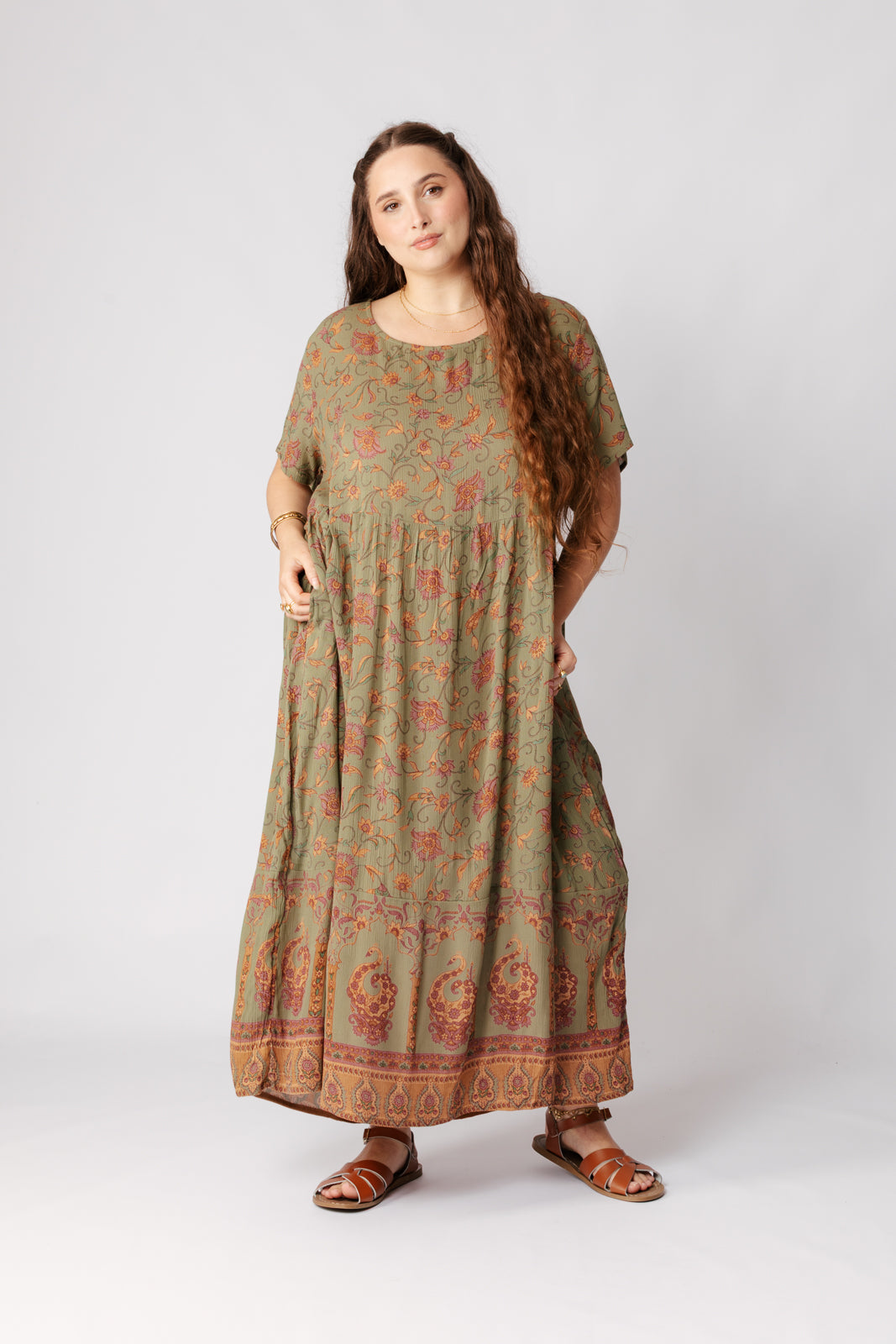 Scattered Flower Dress