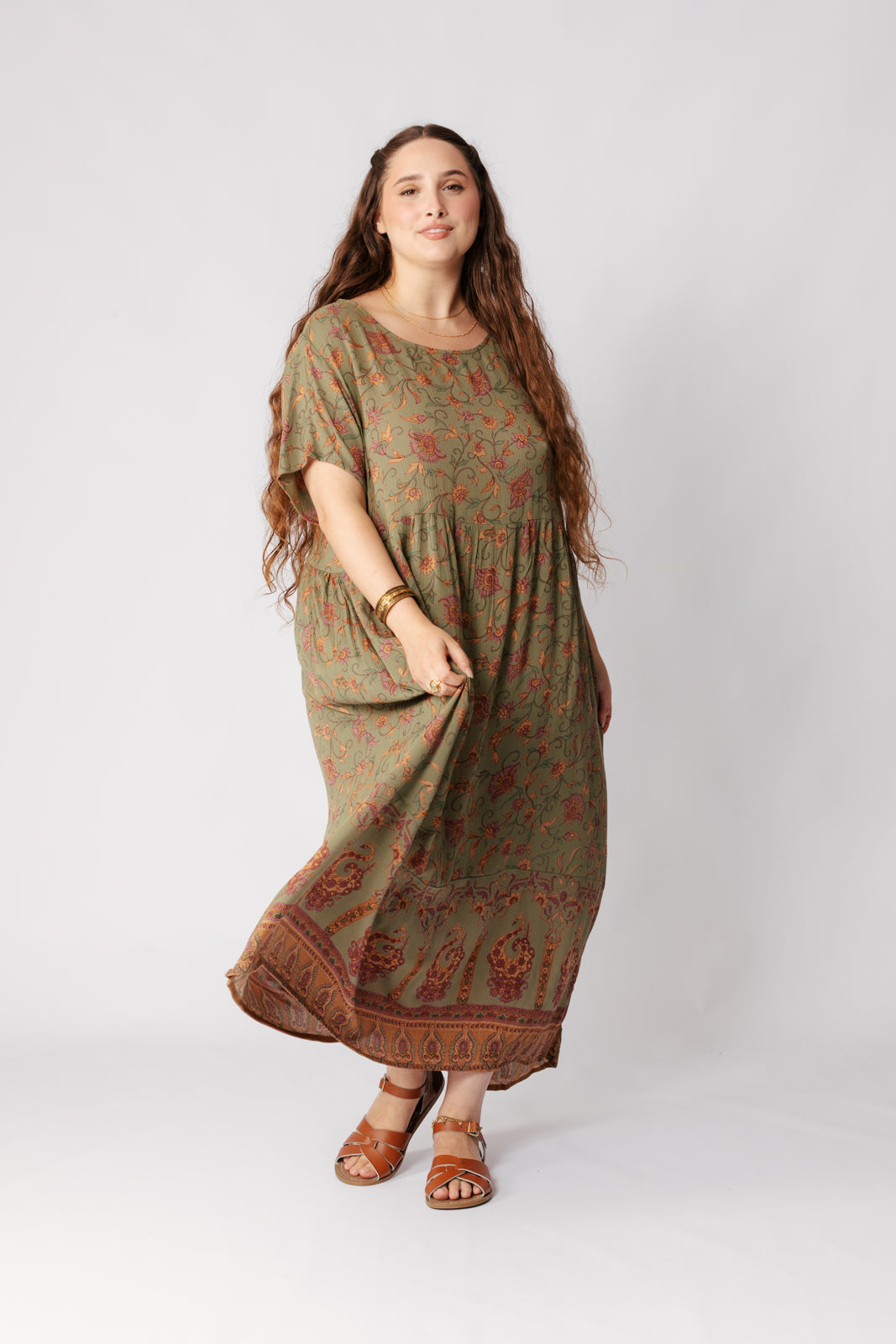 Scattered Flower Dress