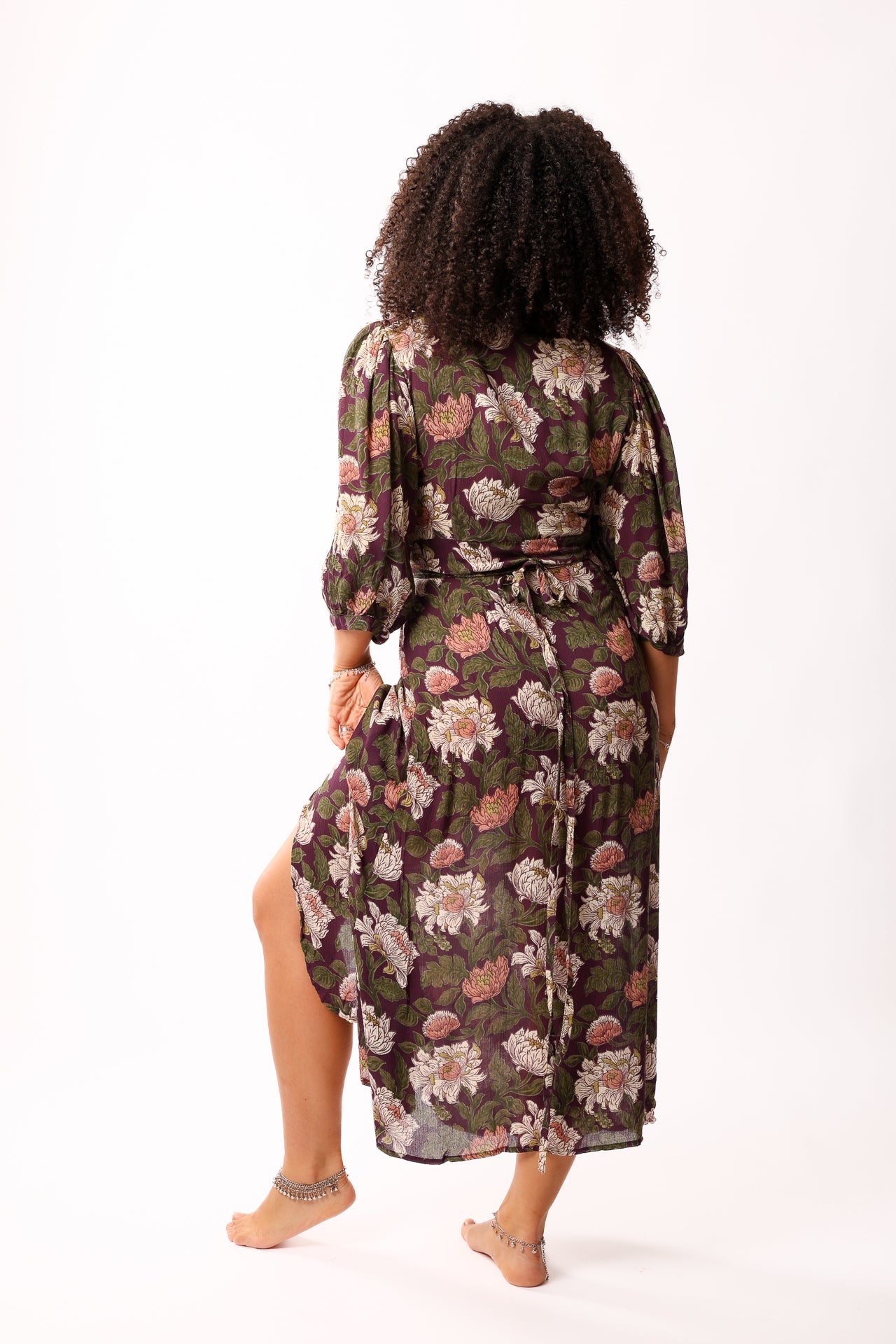 Rosewater Wrap Dress