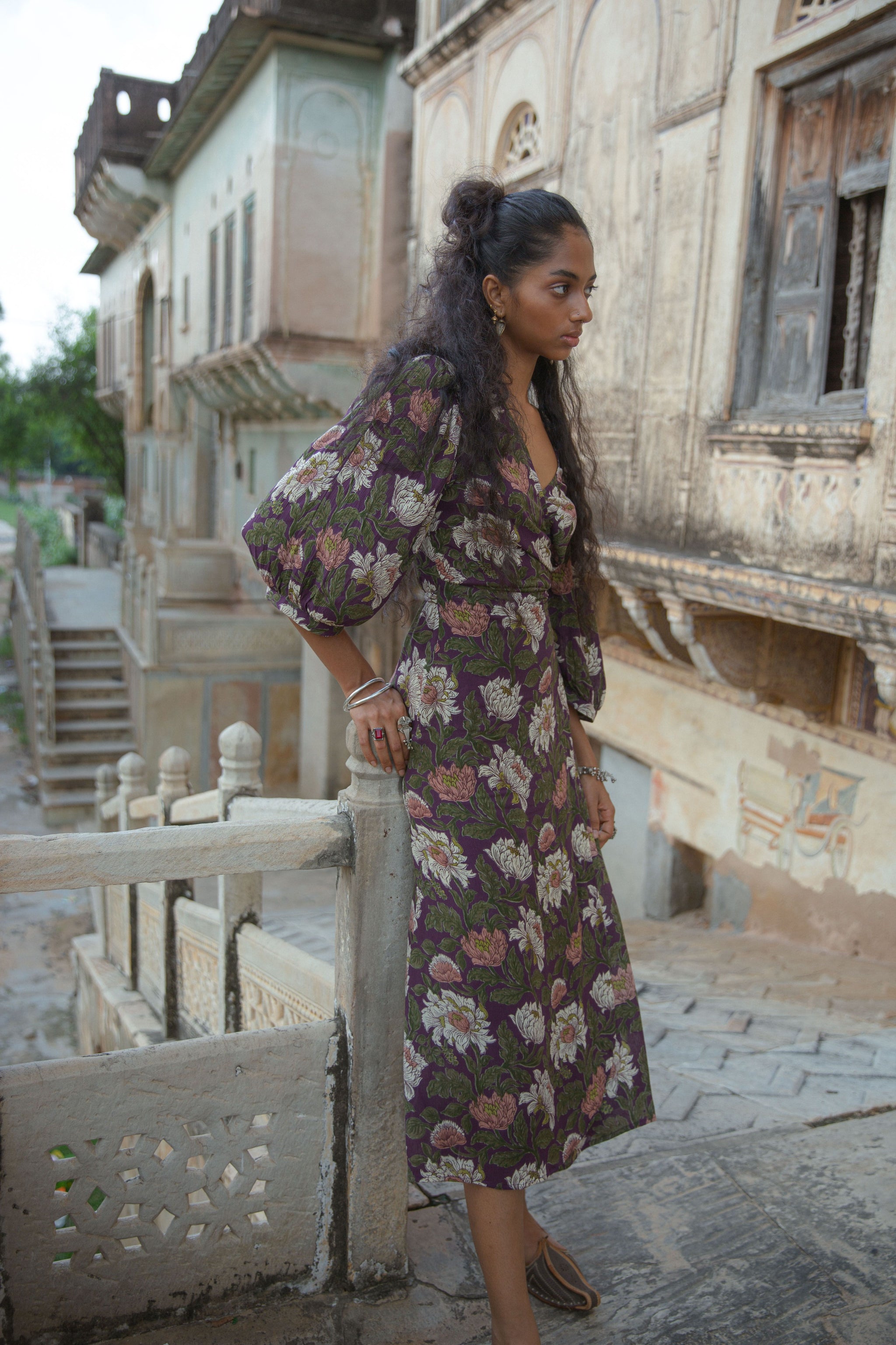 Rosewater Wrap Dress