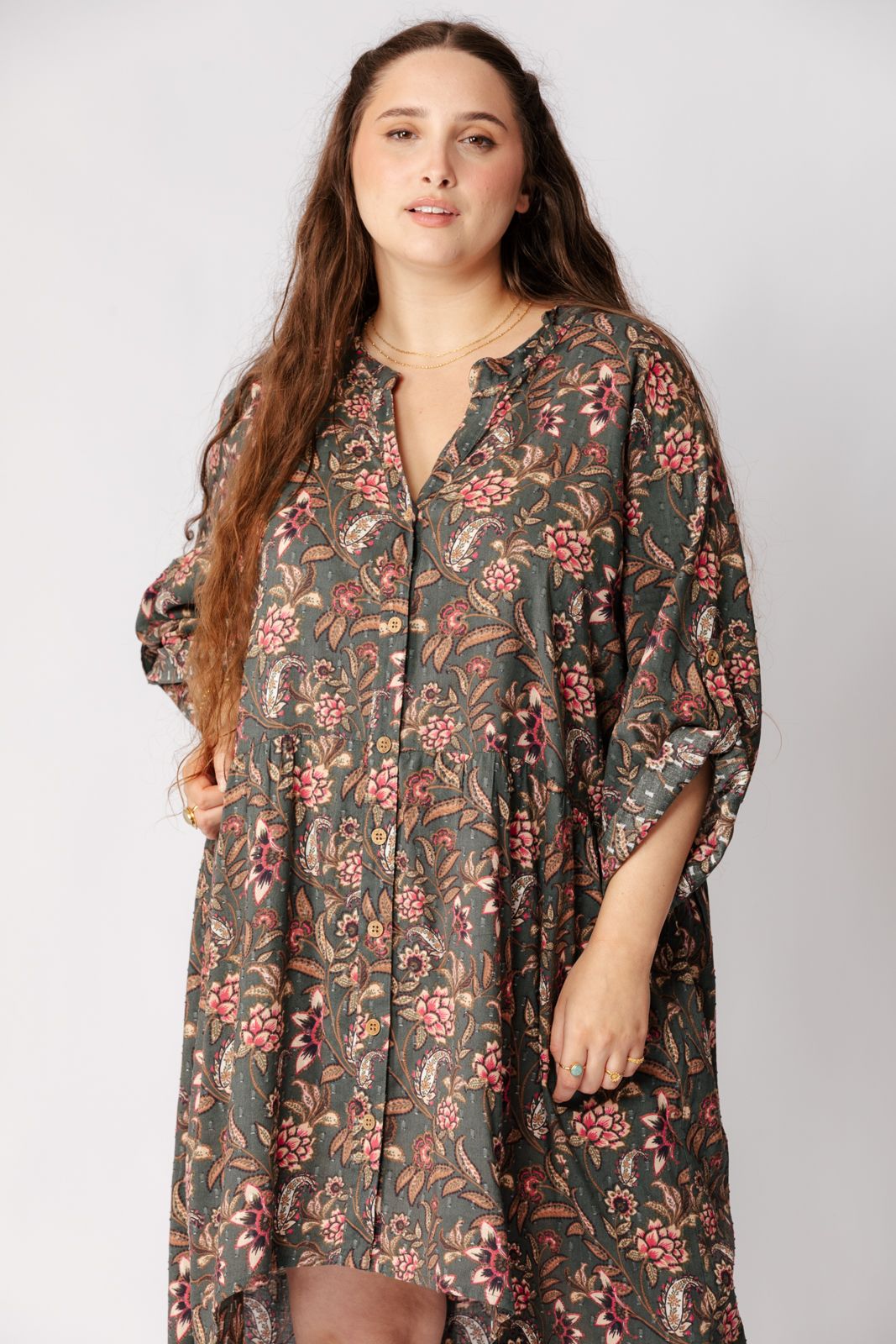 Cadence Shirt Dress