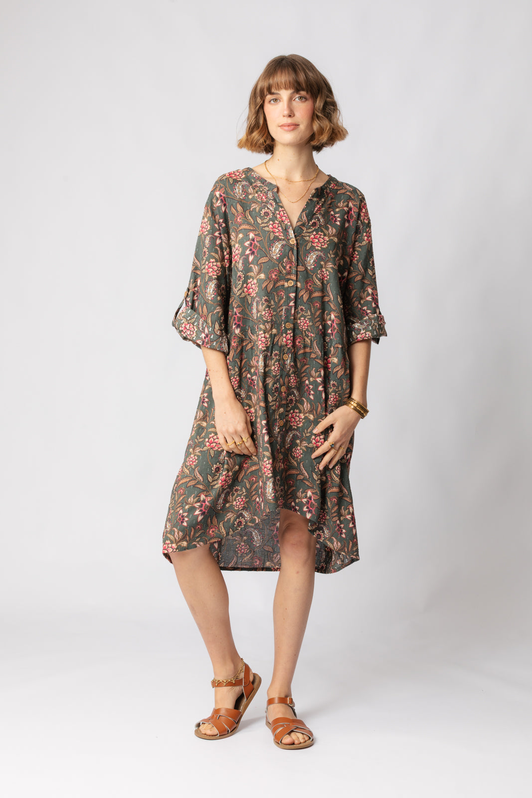 Cadence Shirt Dress
