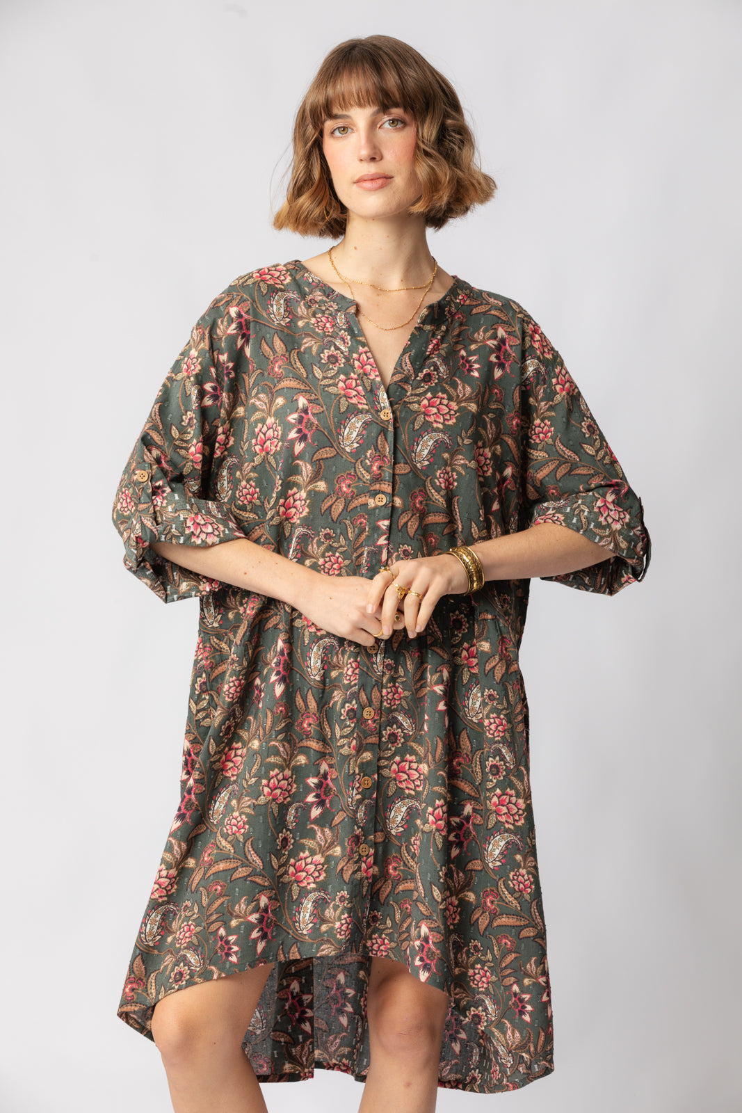 Cadence Shirt Dress