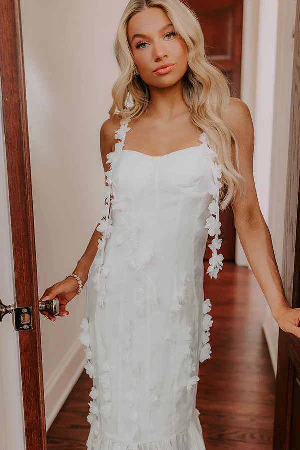 Forever Yours Floral Midi Dress