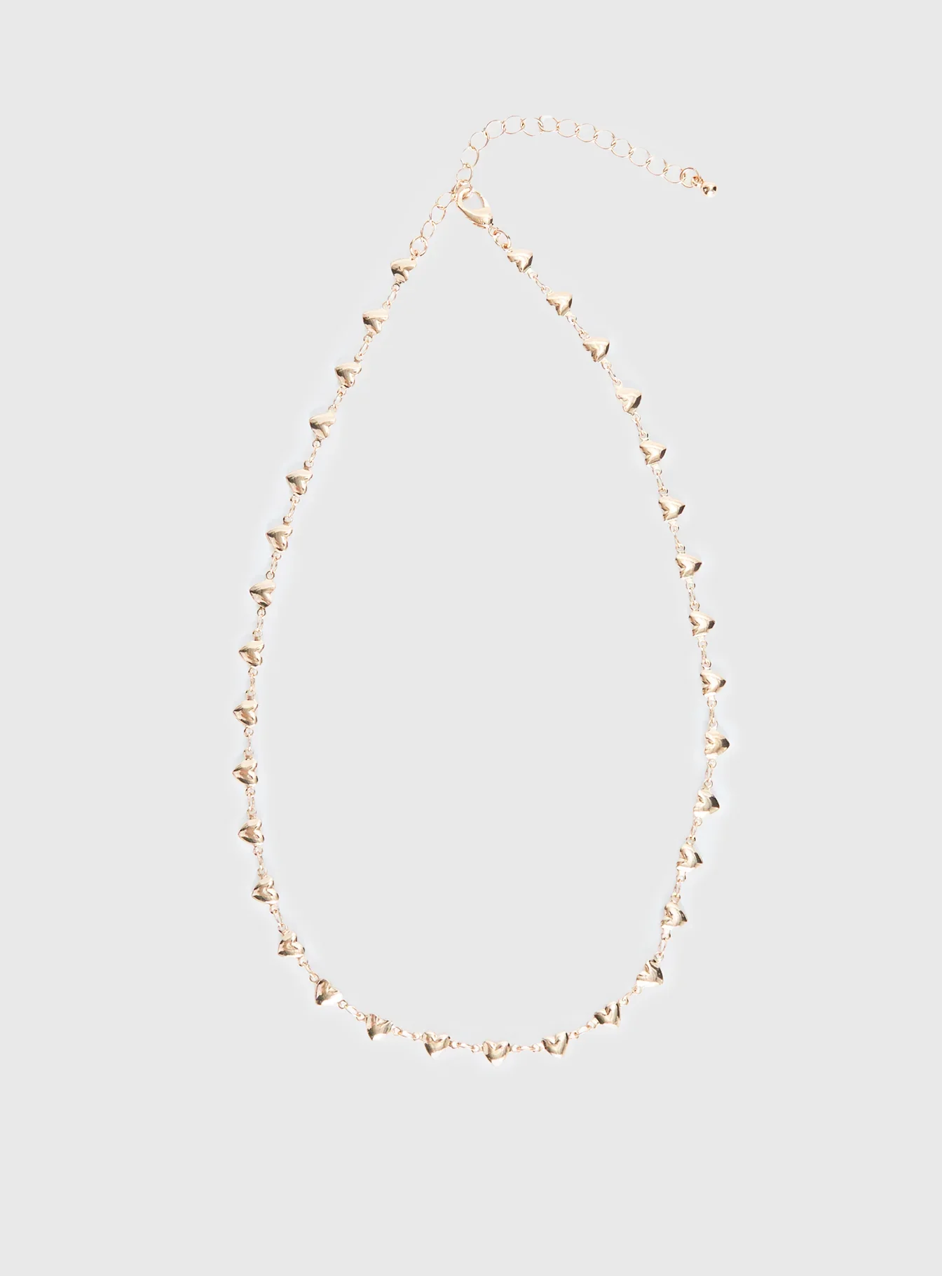 Kinsey Heart Necklace Gold