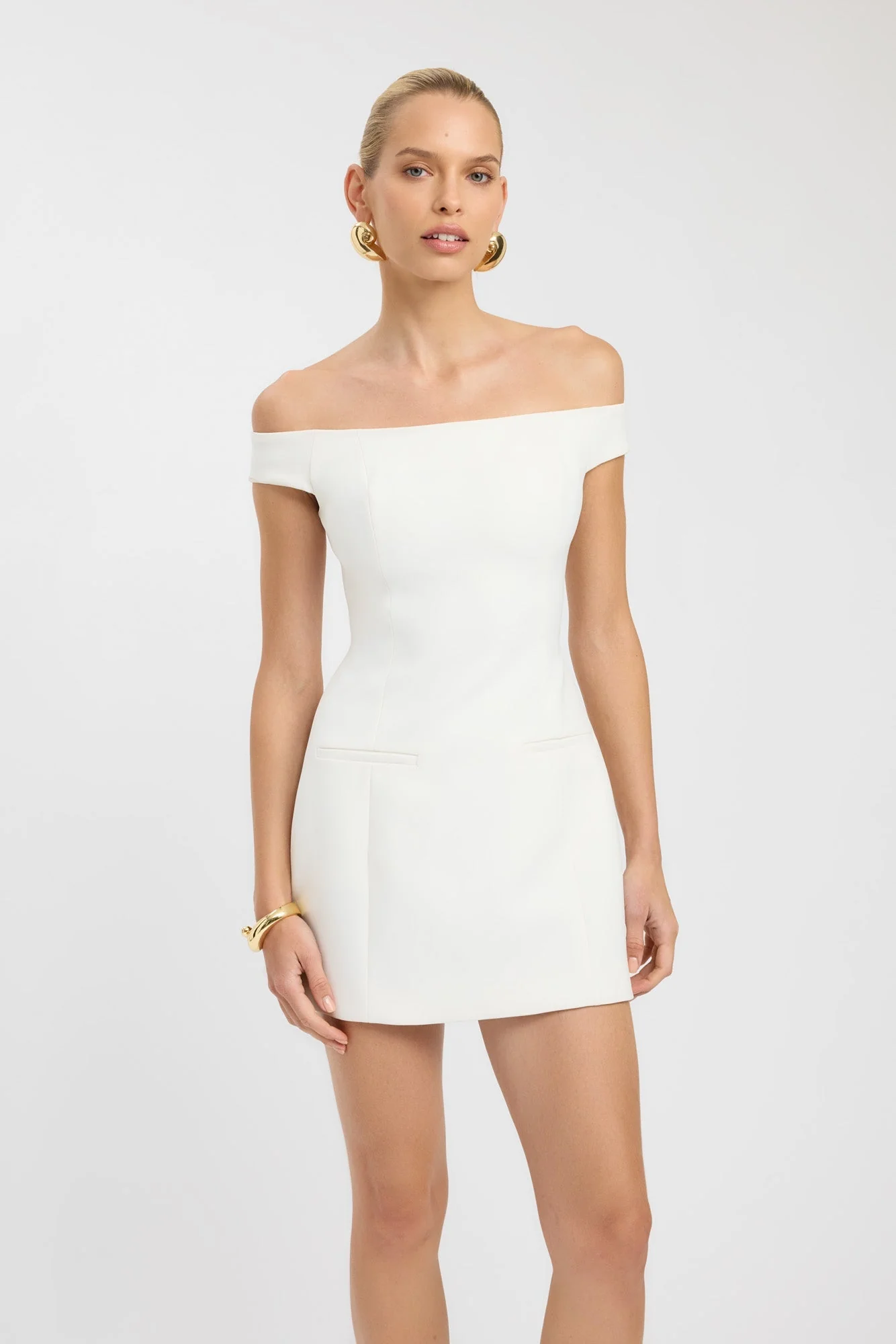 Alto Off Shoulder Mini Dress