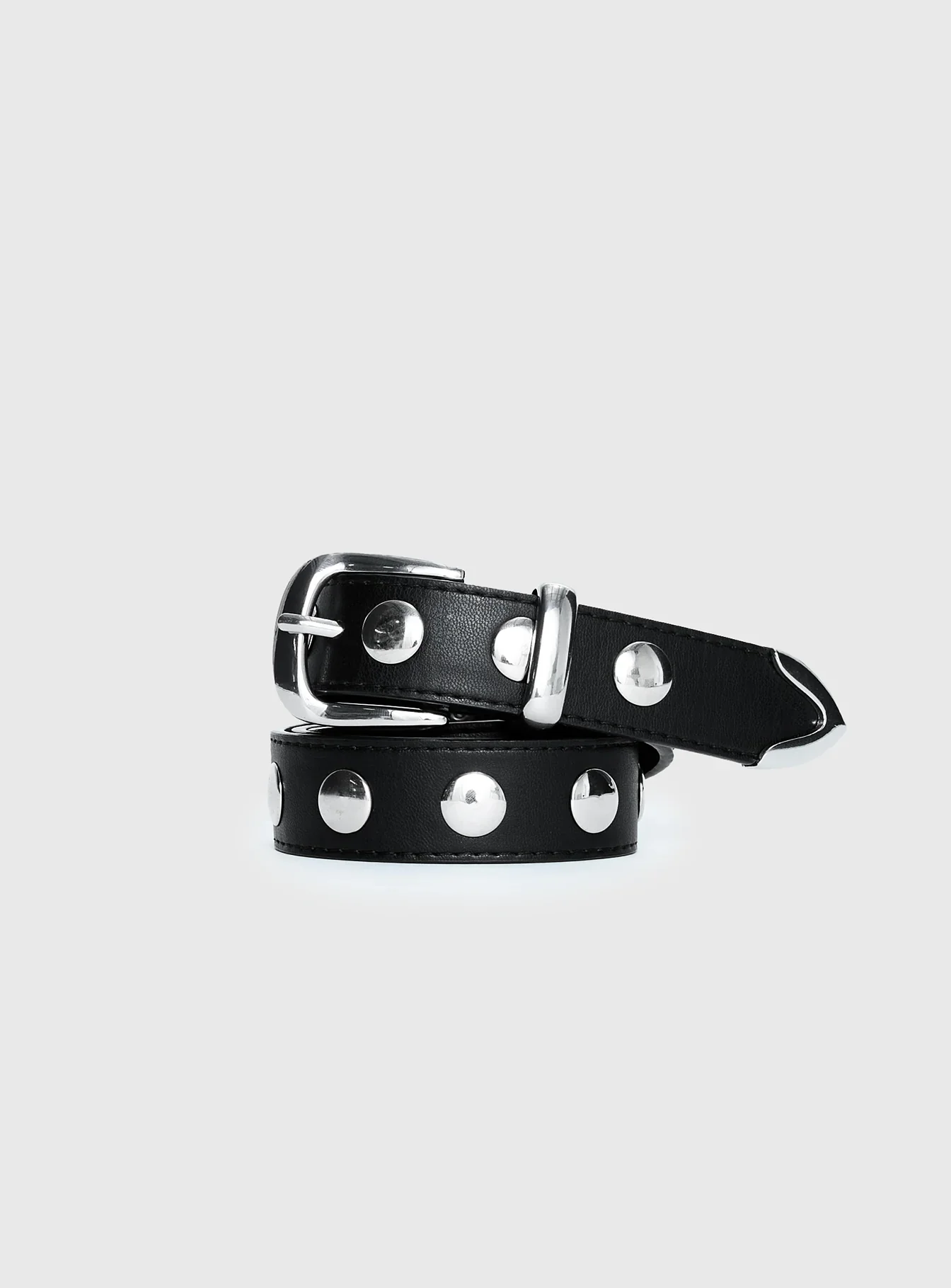 Nikoli Stud Belt Black / Silver