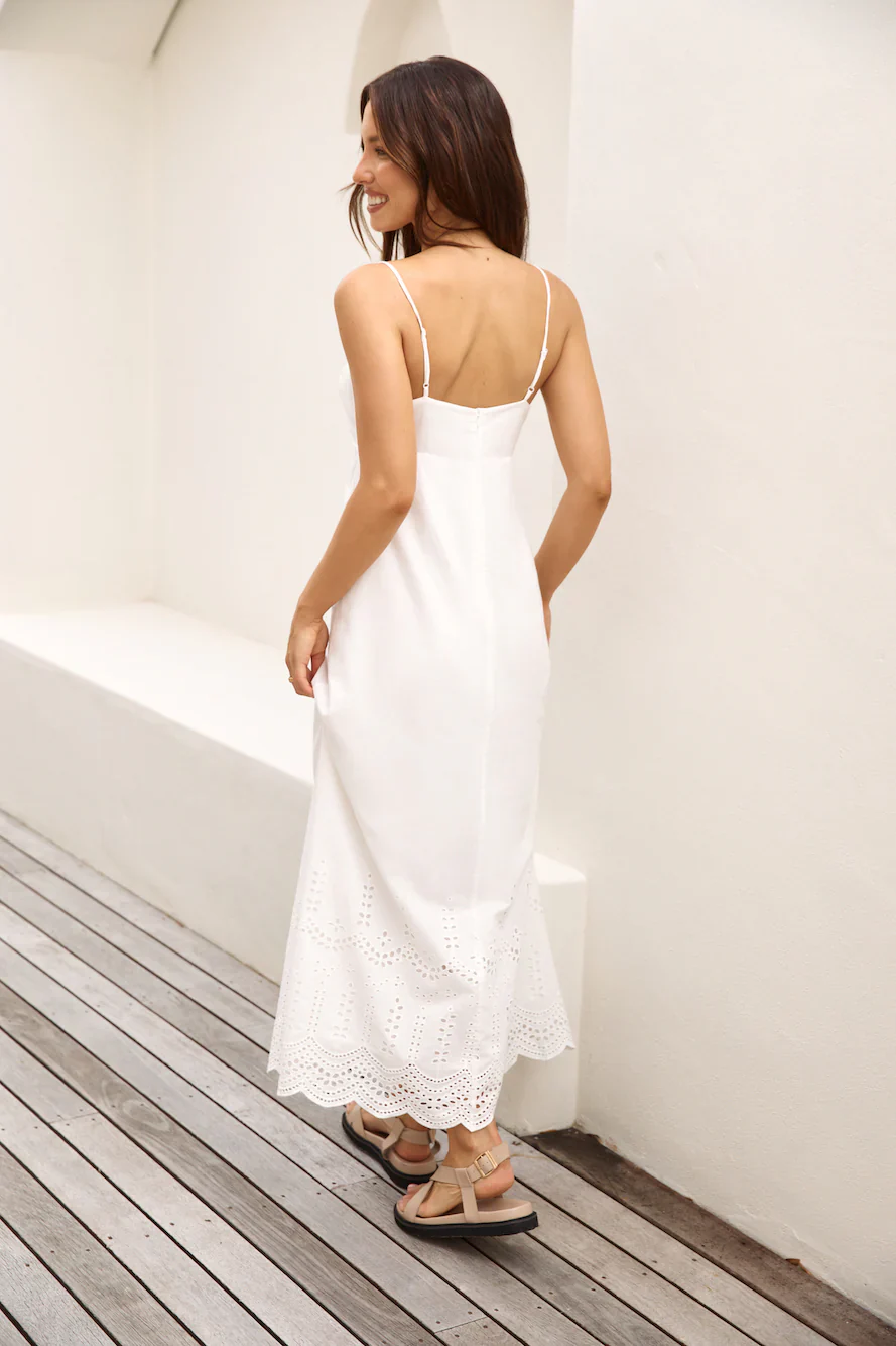 FORTUNATE ONE Angelic Maxi Dress White