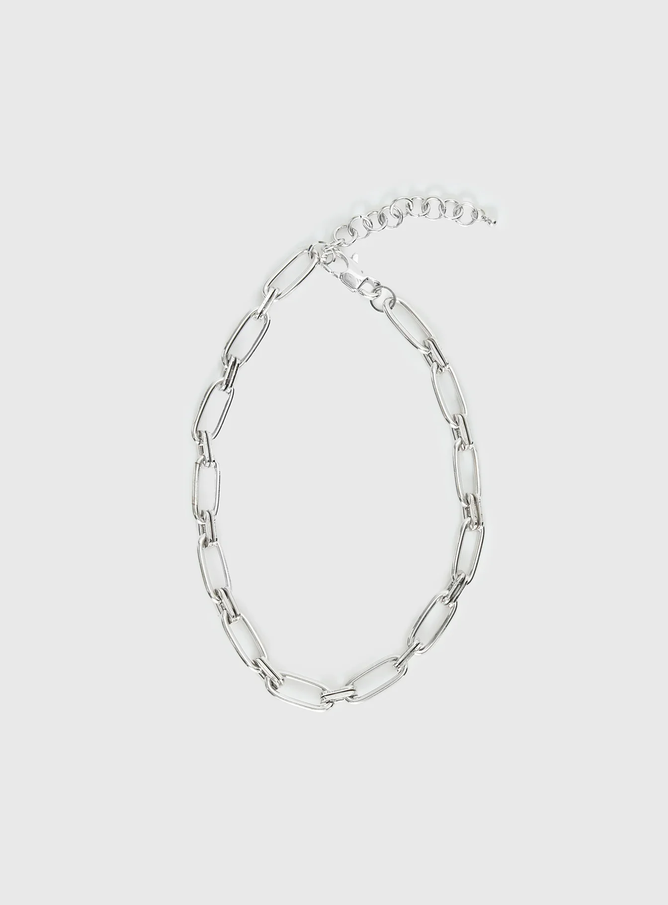 Good For You Necklace Silver