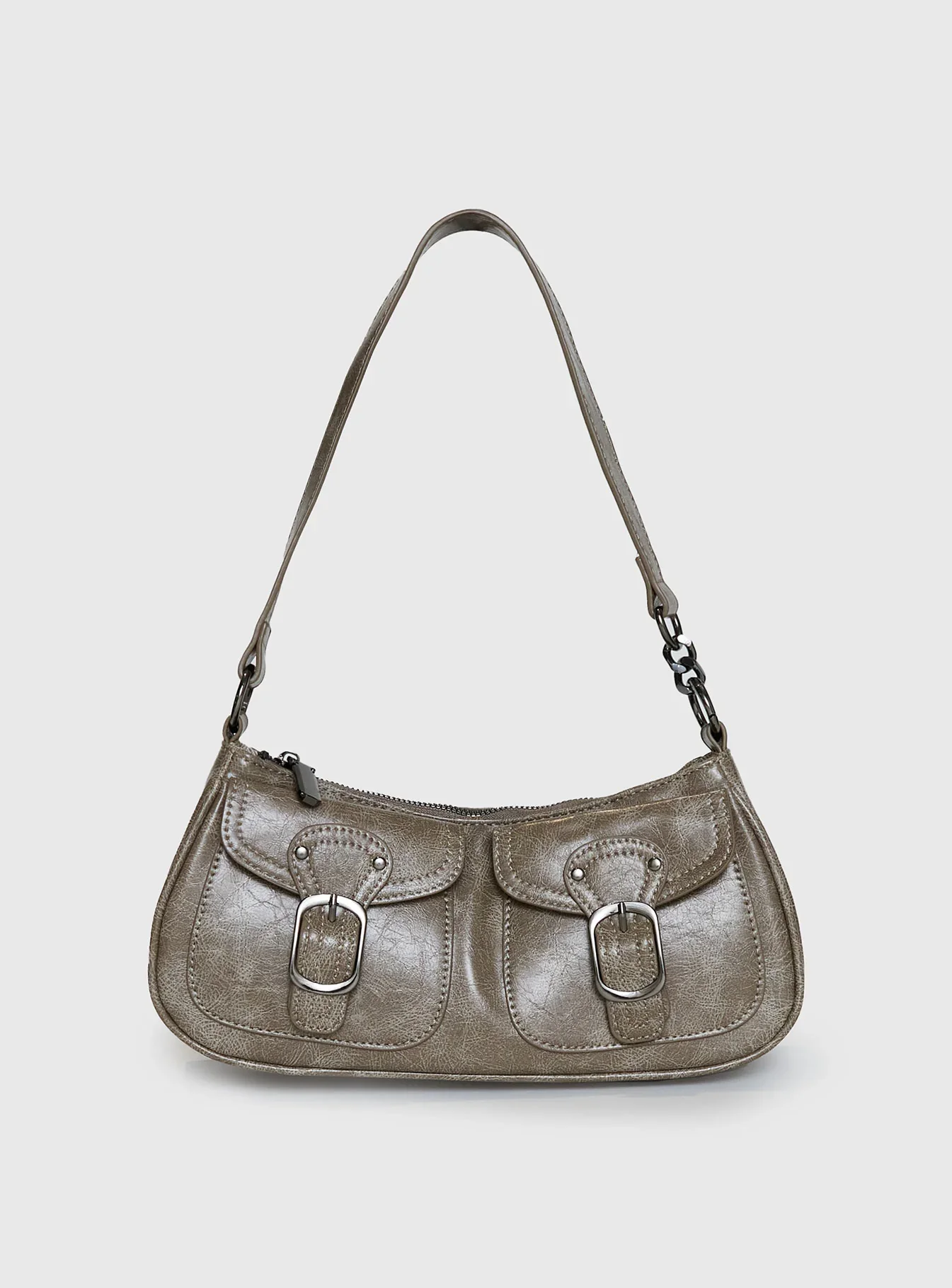 Jayalen Shoulder Bag Washed Grey