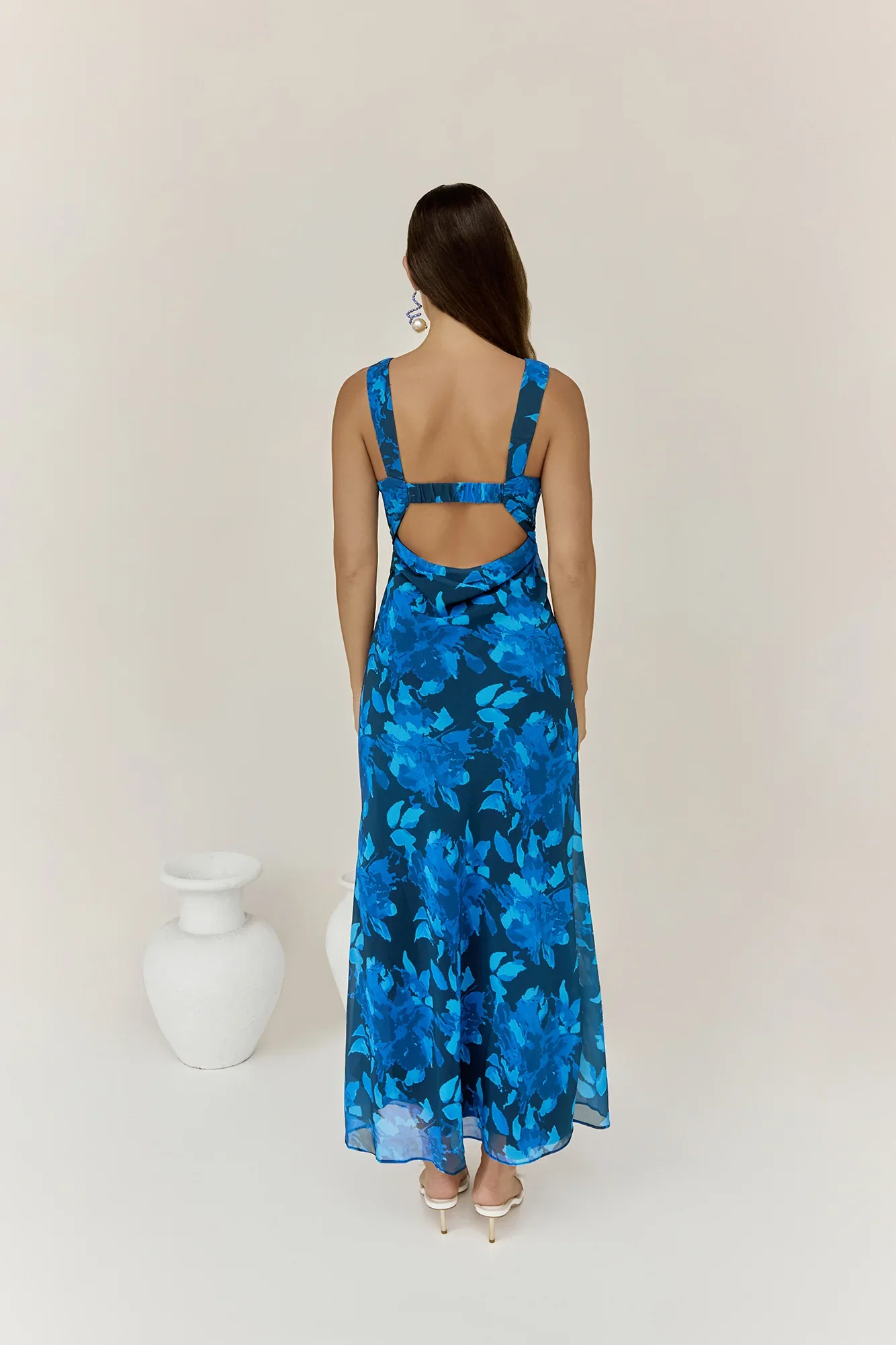 Just Landed Looks Maxi Dress Blue