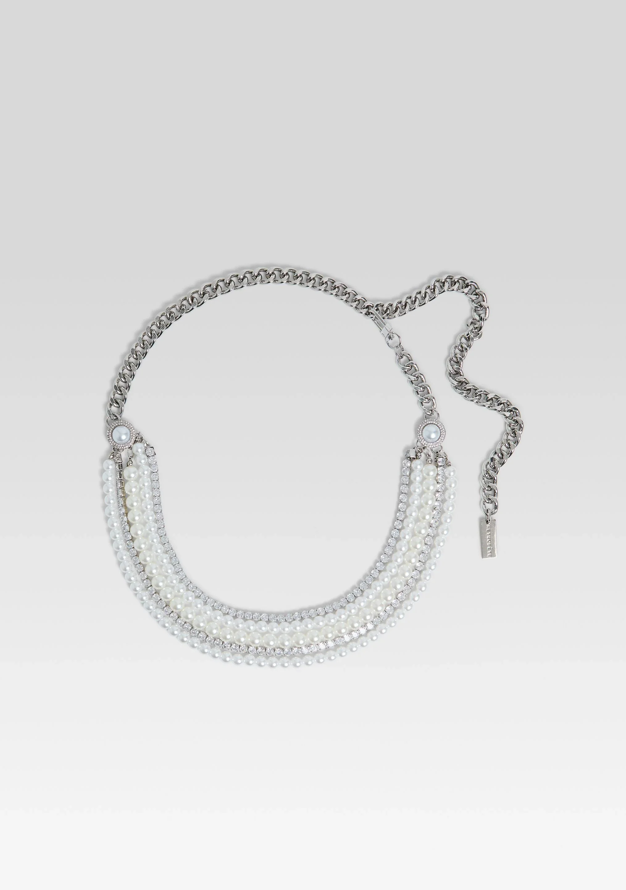 Chloe Pearl Chain Belt
