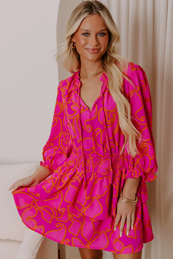 Stay Sweet Floral Mini Dress