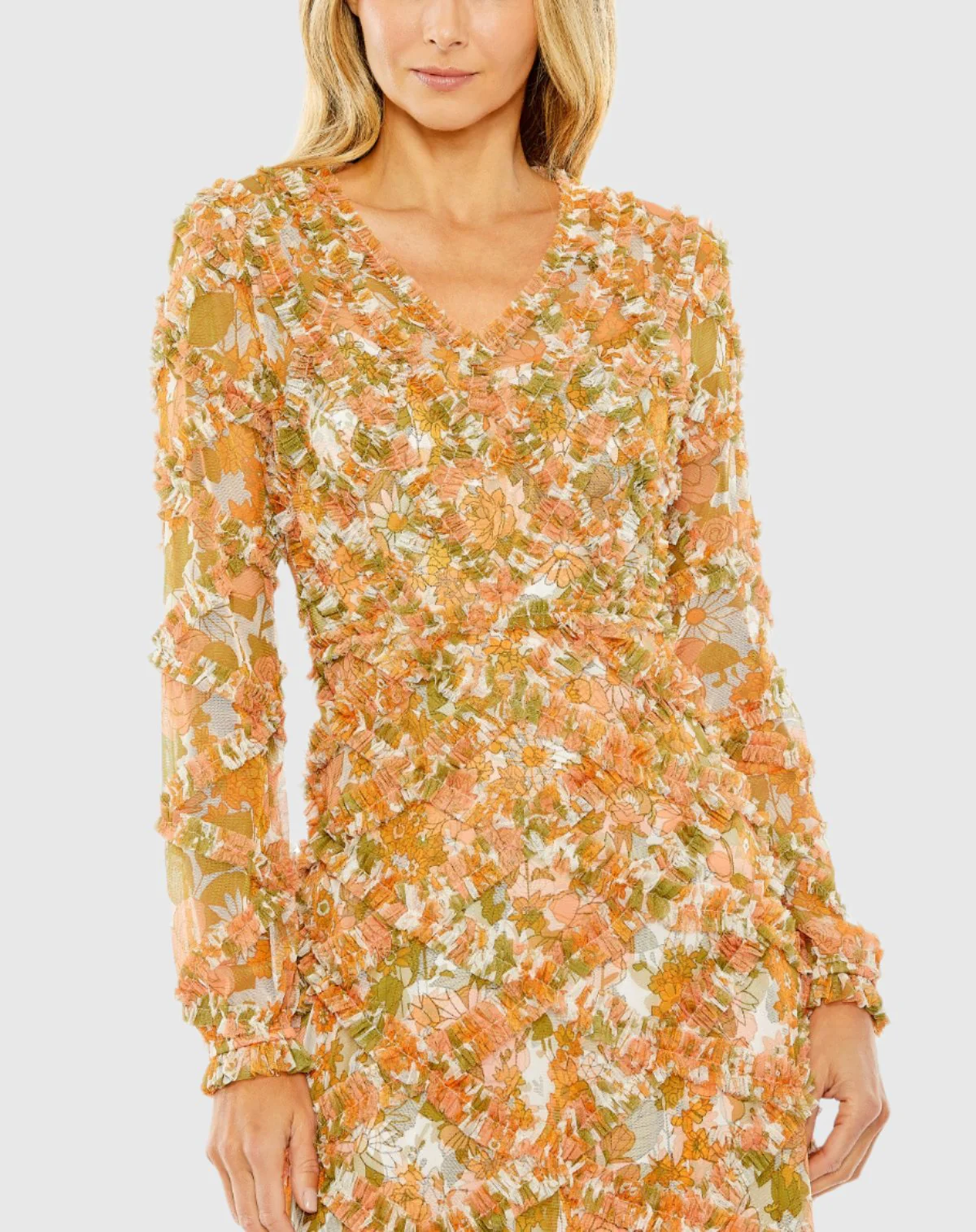 Floral Ruffle Dress