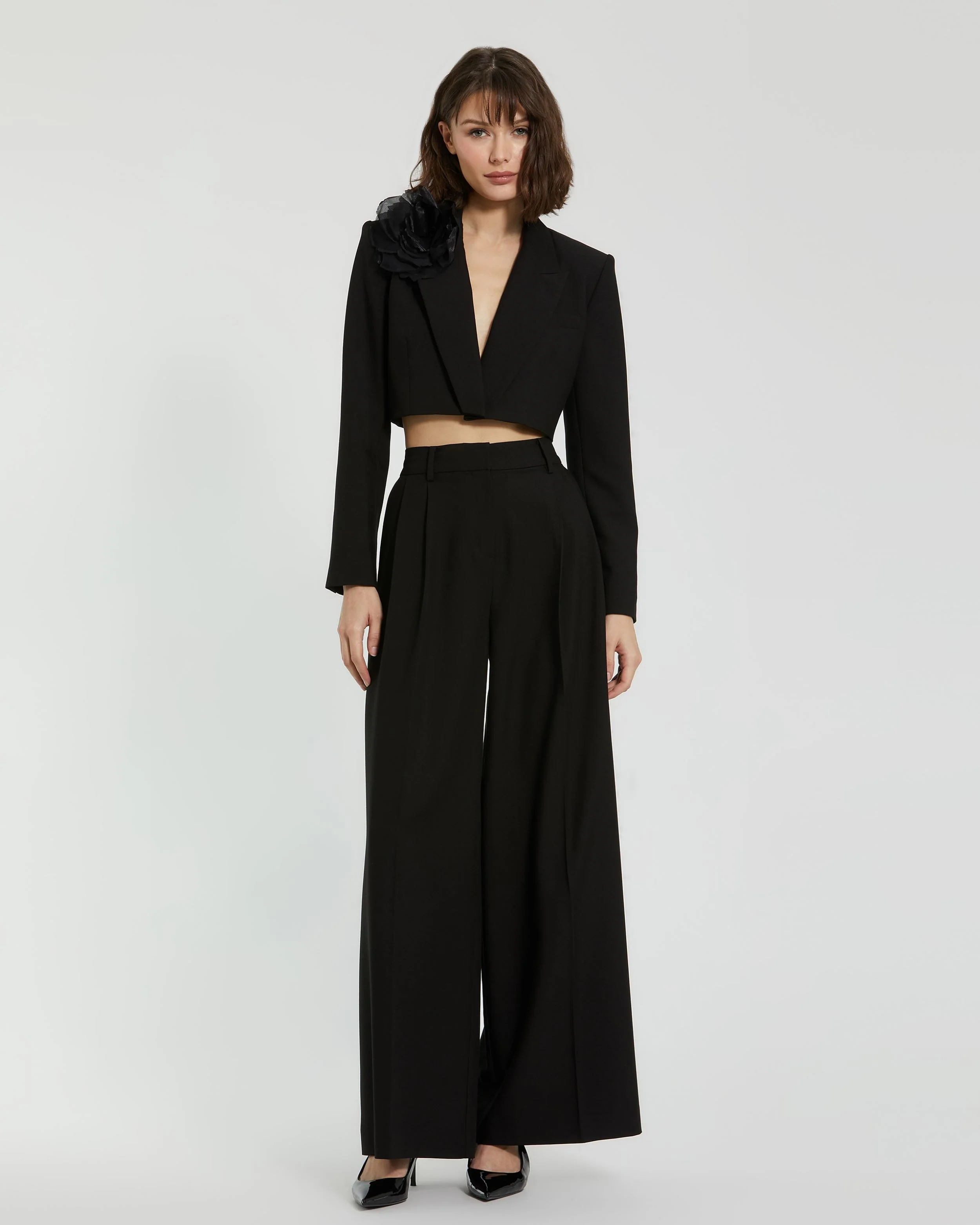 mackenzie wide leg trousers