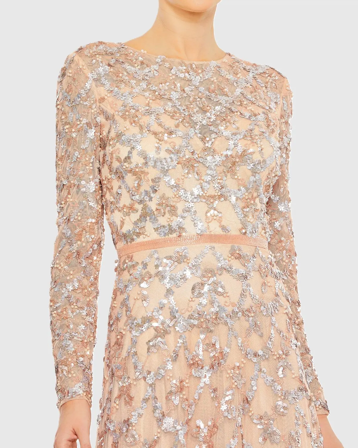 Ethereal Mesh Gown
