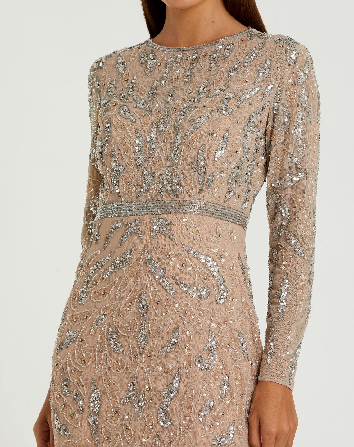 Beaded Evening Gown