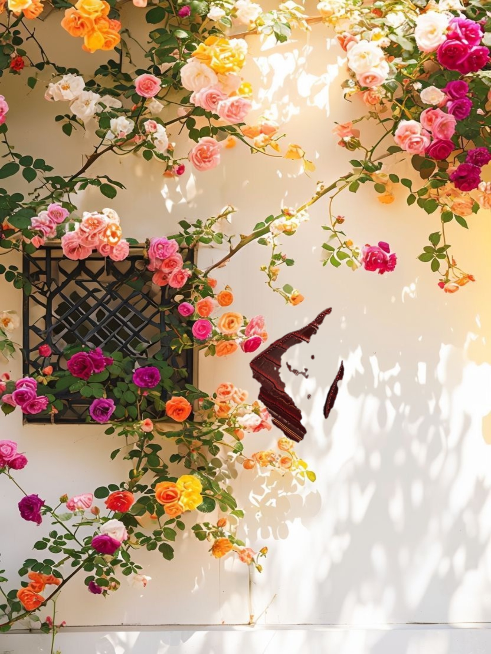 Crocodile Leather Shoulder Bag With Gold Hardware