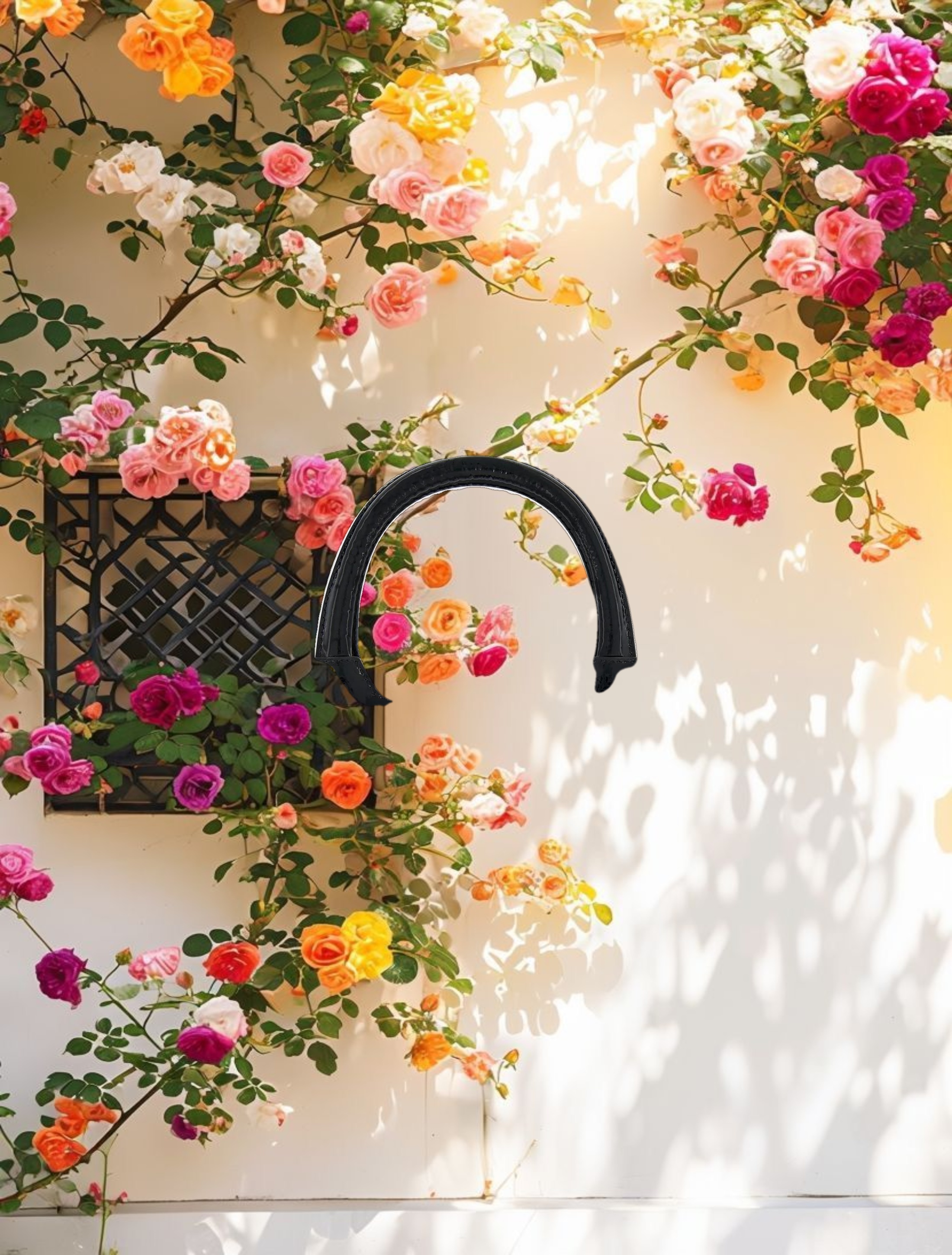 Crocodile Leather Tote Bag With Gold Buckle