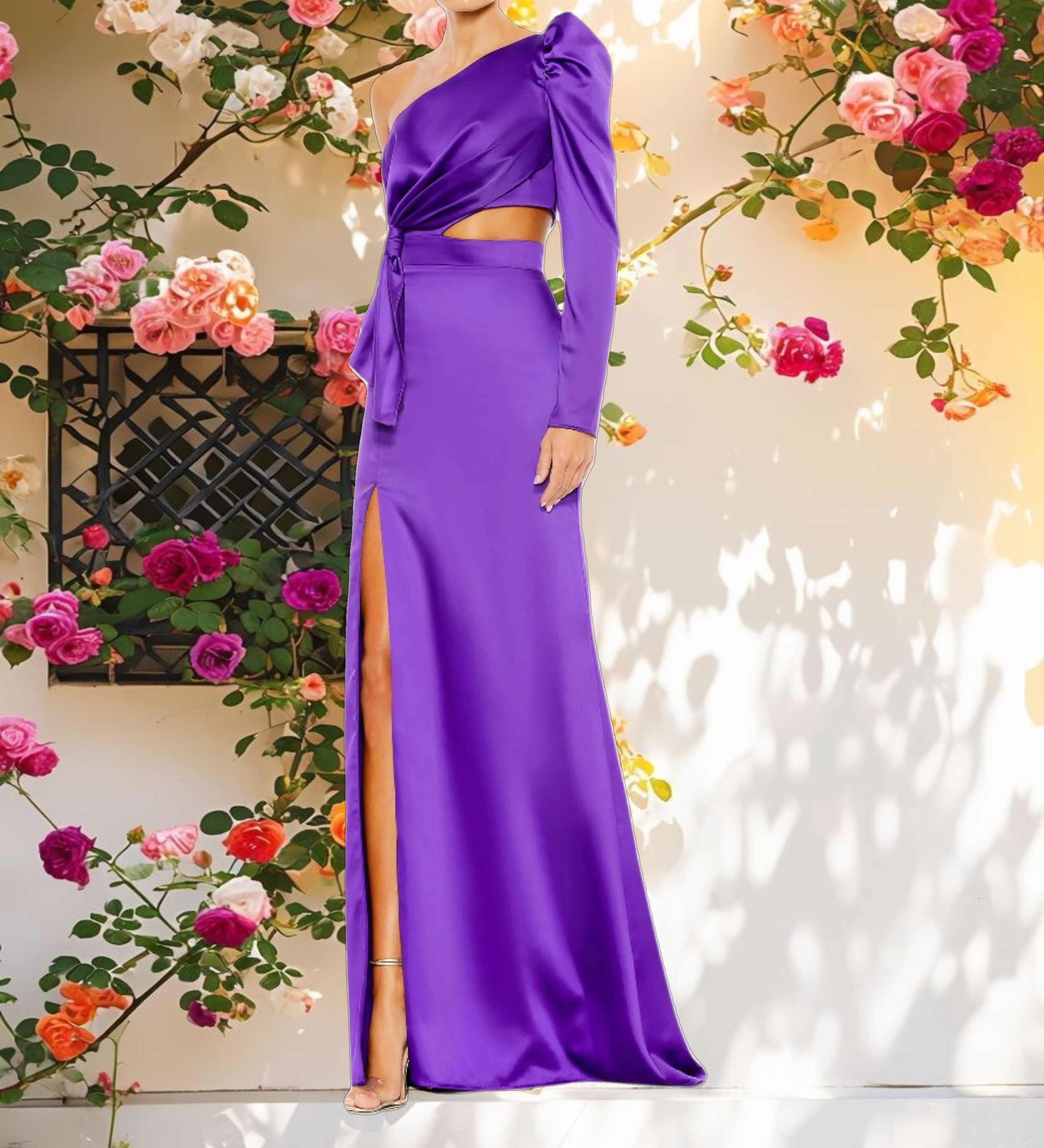 Flowing Side Knot Dress