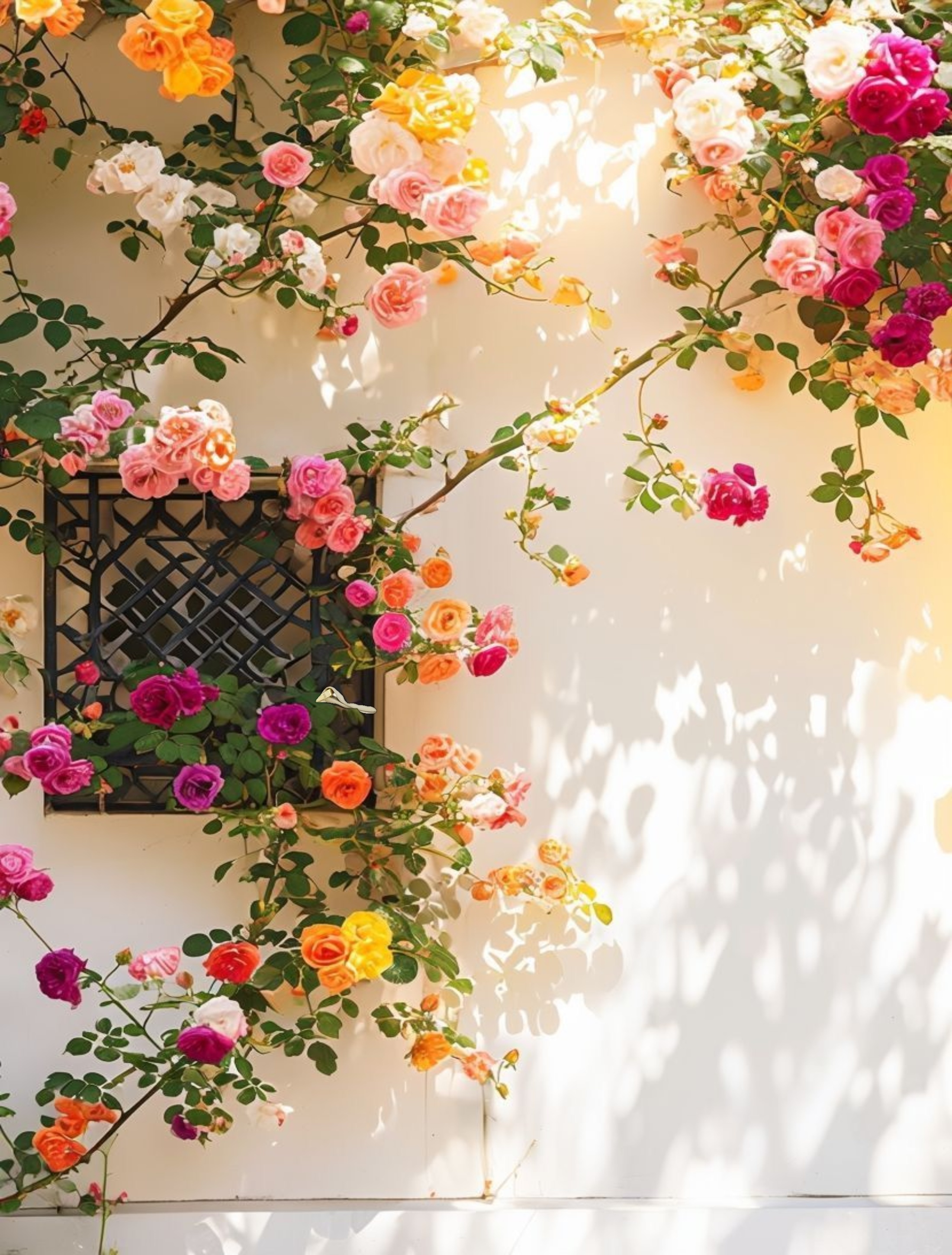 Angular Small Leather Handbag With Gold Hardware