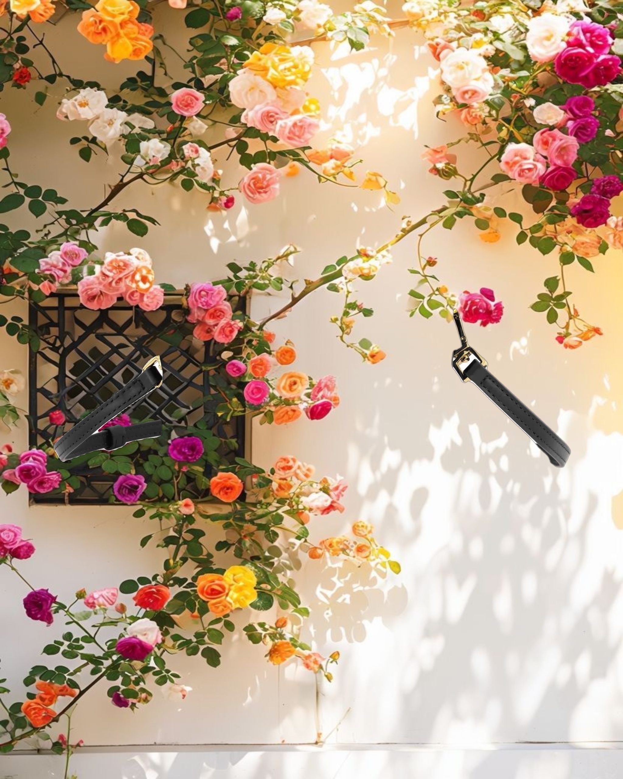 Mini Leather Tone On Tone Crossbody Bag