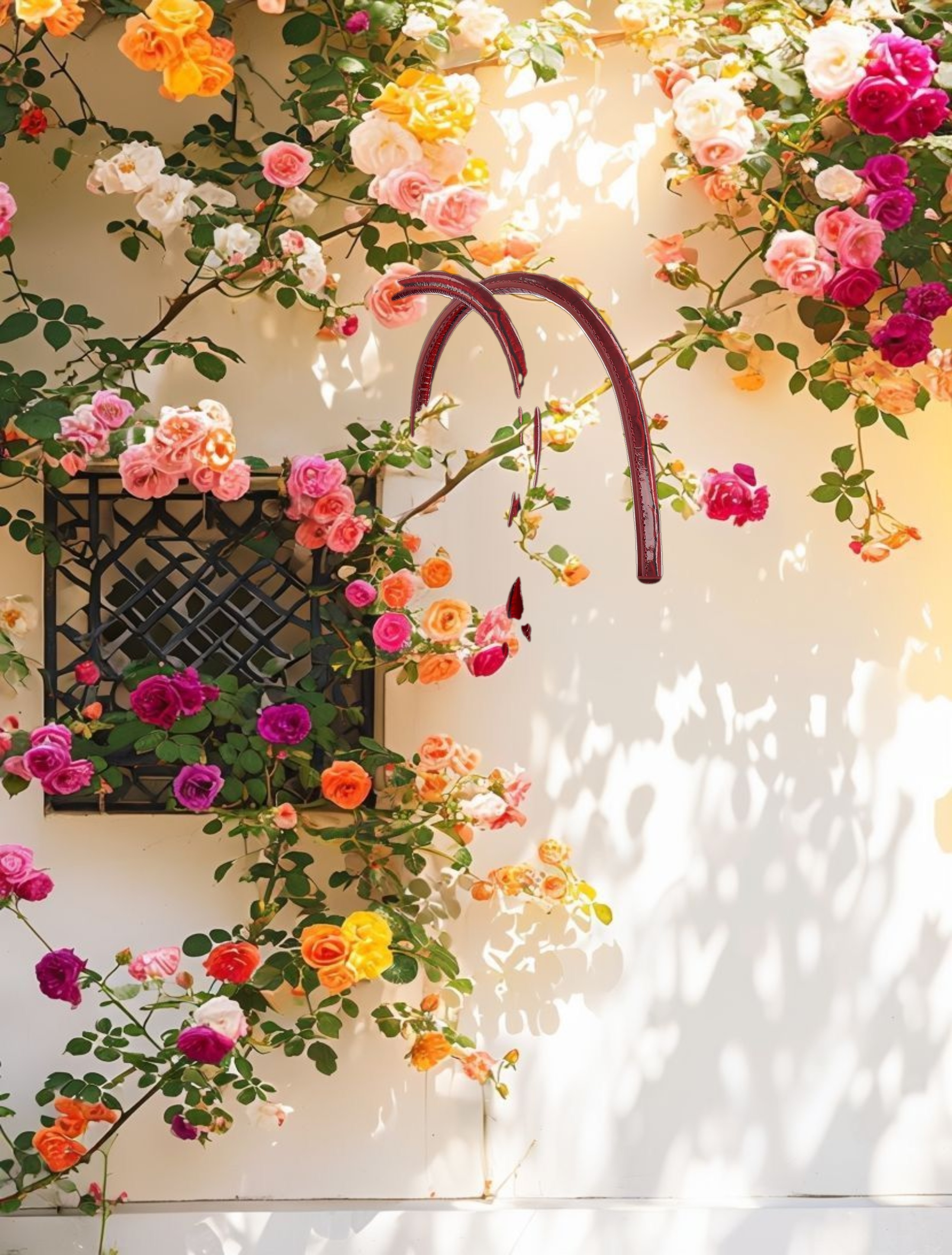 Crocodile Leather Tote Bag With Gold Hardware