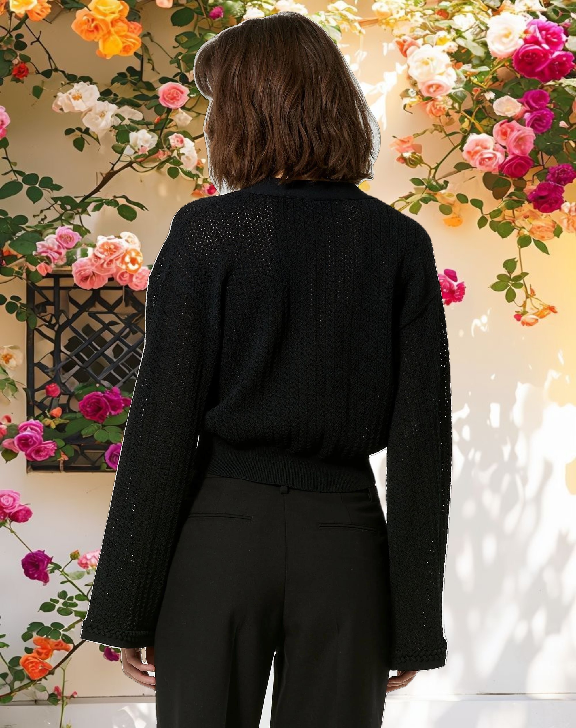 Flare Long Sleeve Cardigan